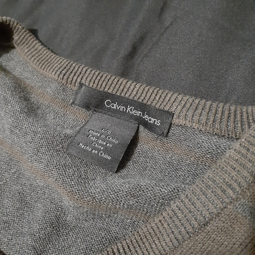 Calvin Klein brown long sleeve